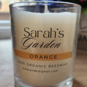 Orange candle