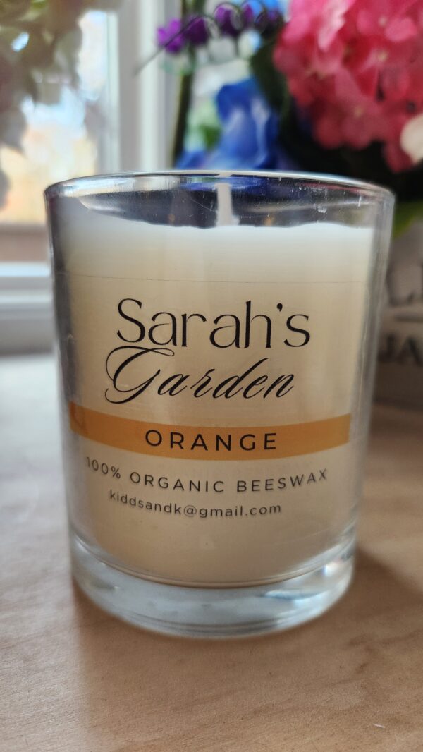 Orange candle