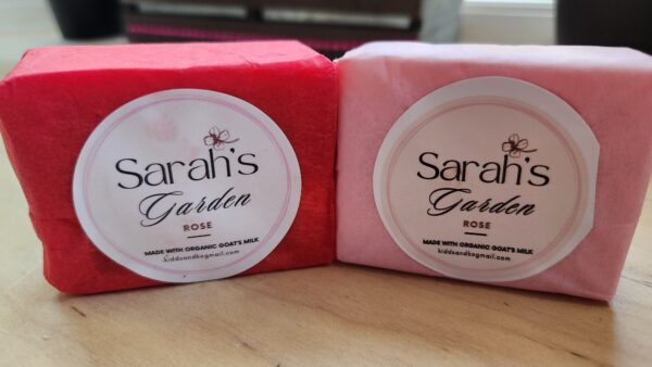 Rose soap bar