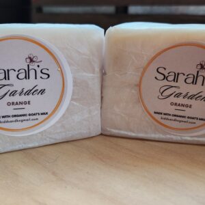 Orange soap bar