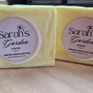 Lemon soap bar